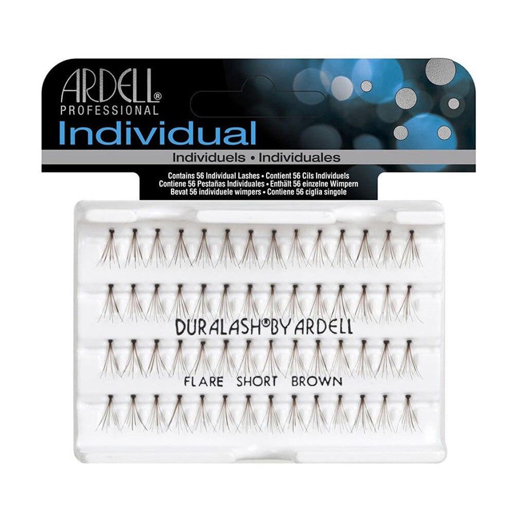 Ardell Lashes Flared Knotted Individuals - Short Brown